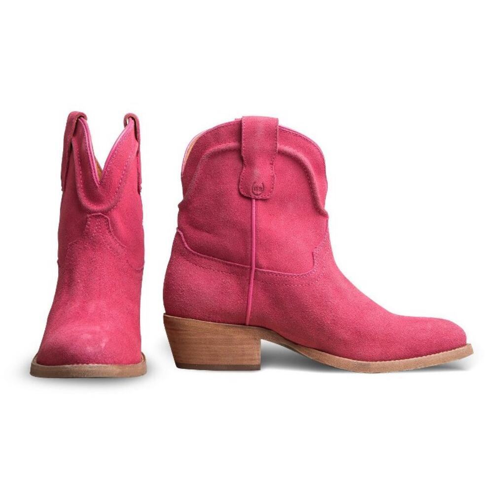 Buck & Brana Casey Leather Western Fashion Booties US 6.5/ EURO 37